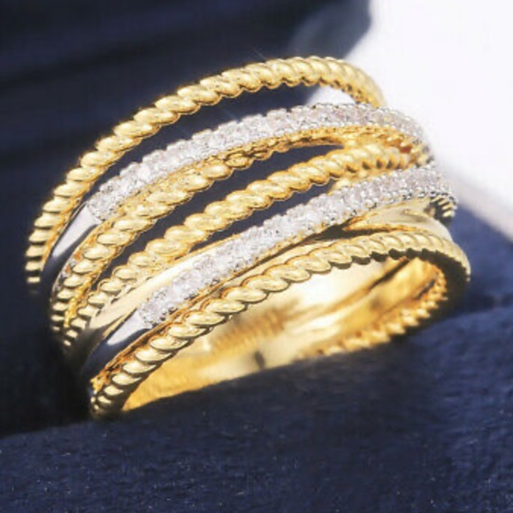 NEW 18k gold plated Ring - Picture 3 of 6